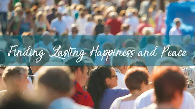 People peace happiness for meditation