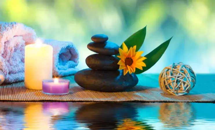 spa images for relaxing through meditation