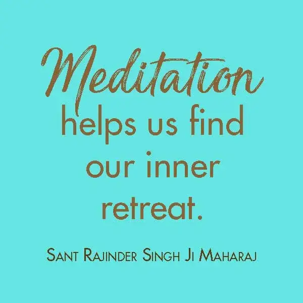 Quote Rajinder Singh on Meditation