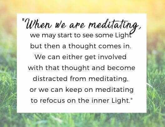 quote for benefit to meditation
