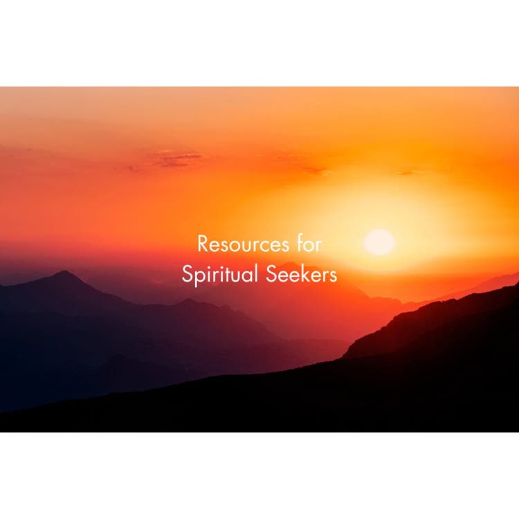 Resources for Spiritual Seekers — sunset over mountains