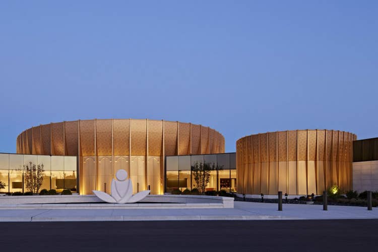 International Meditation Center | Outside view of the meditation center at Lisle