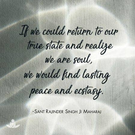 What is our true nature Sant Rajinder Singh
