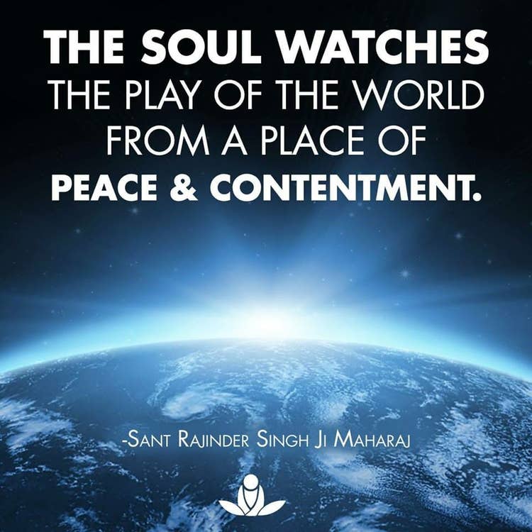 soul is content meditation Rajinder