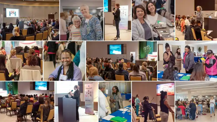 Attendees at a previous Divine Beauty women’s retreat